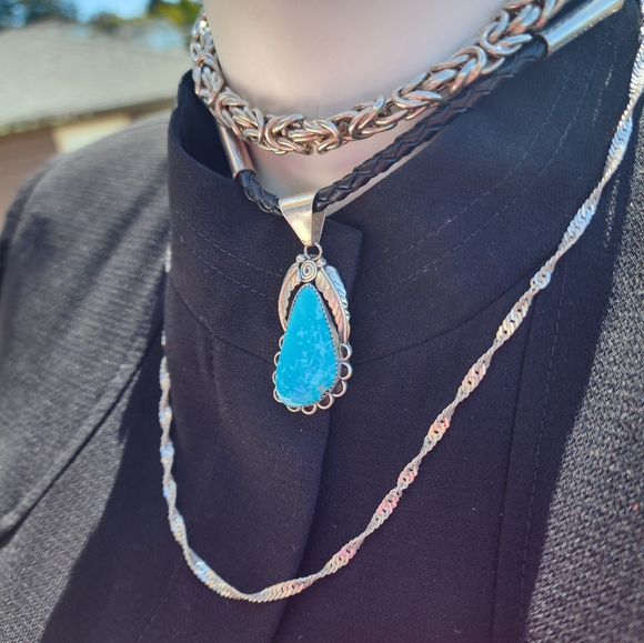 sterling silver Jewelry - Elegant Silver Necklace